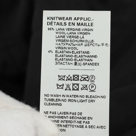 DOLCE&GABBANA Panda Hooded Jacket Black White Auth 165667SM