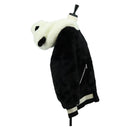 DOLCE&GABBANA Panda Hooded Jacket Black White Auth 165667SM-4