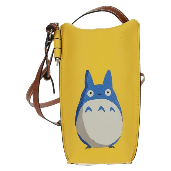LOEWE × Studio Ghibli My Neighbor Totoro Gate Pocket Bag Auth 165672SM