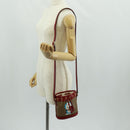 GUCCI × Doraemon Micro GG Supreme Shoulder Bag PVC Beige 647801 Auth 165675SM-23