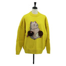 LOEWE x Studio Ghibli Spirited Away knitted Fabrics Wool Yellow Auth 165676SM-1
