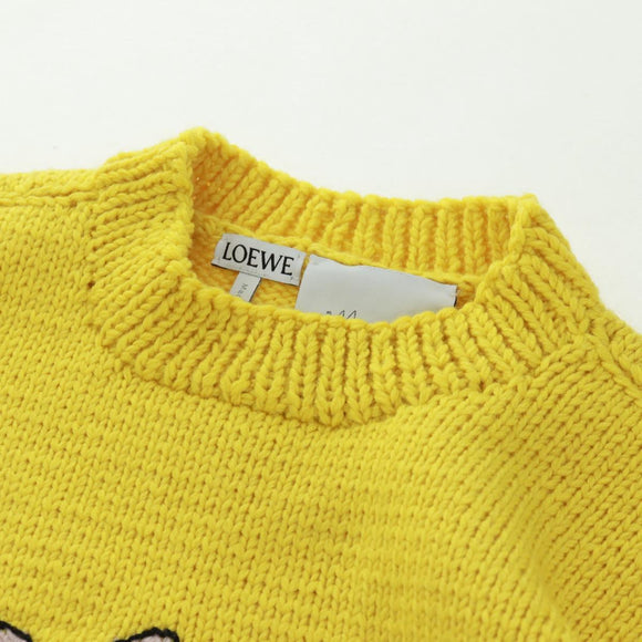 LOEWE x Studio Ghibli Spirited Away knitted Fabrics Wool Yellow Auth 165676SM