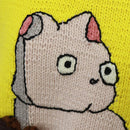 LOEWE x Studio Ghibli Spirited Away knitted Fabrics Wool Yellow Auth 165676SM-7