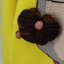 LOEWE x Studio Ghibli Spirited Away knitted Fabrics Wool Yellow Auth 165676SM-8