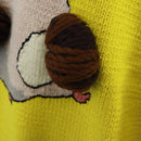 LOEWE x Studio Ghibli Spirited Away knitted Fabrics Wool Yellow Auth 165676SM-9