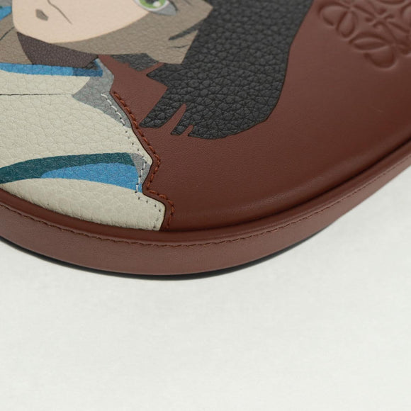 LOEWE LOEWE × Studio Ghibli Spirited Away Haku Heel Pouch Mini Bag Auth 165677SM