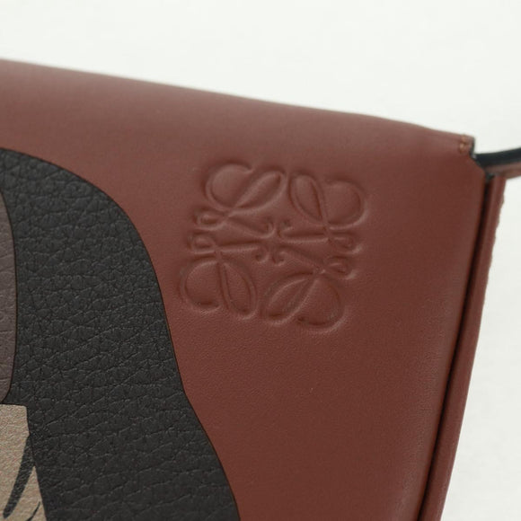 LOEWE LOEWE × Studio Ghibli Spirited Away Haku Heel Pouch Mini Bag Auth 165677SM