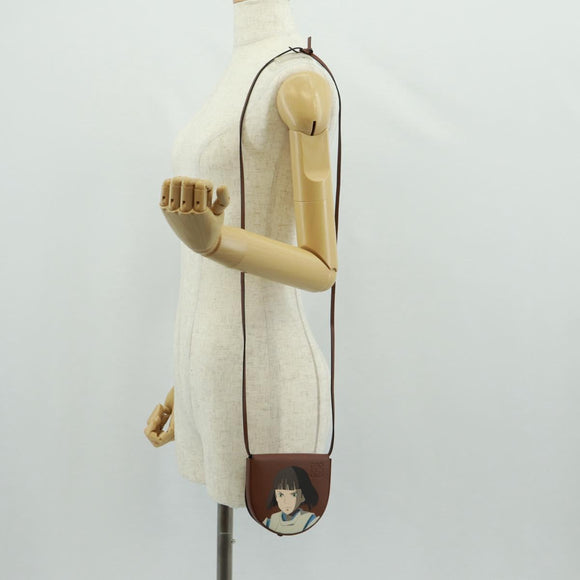 LOEWE LOEWE × Studio Ghibli Spirited Away Haku Heel Pouch Mini Bag Auth 165677SM