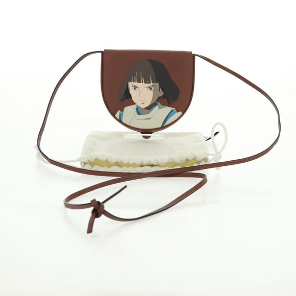 LOEWE LOEWE × Studio Ghibli Spirited Away Haku Heel Pouch Mini Bag Auth 165677SM