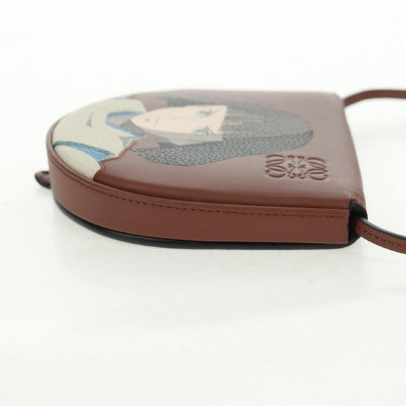 LOEWE LOEWE × Studio Ghibli Spirited Away Haku Heel Pouch Mini Bag Auth 165677SM