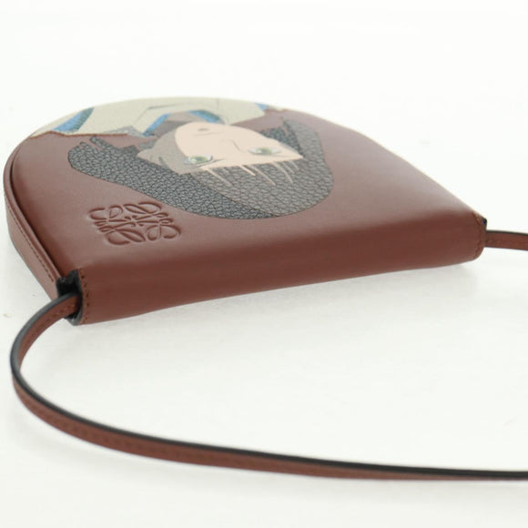 LOEWE LOEWE × Studio Ghibli Spirited Away Haku Heel Pouch Mini Bag Auth 165677SM