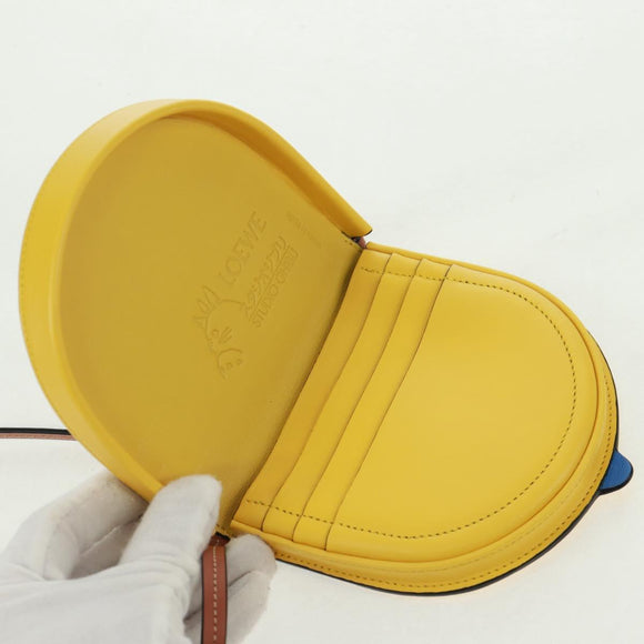 LOEWE × Studio Ghibli My Neighbor Medium Totoro Heel Pouch Mini Auth 165678SM