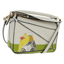 LOEWE × Studio Ghibli Spirited Away Otori Puzzle Bag Leather 2way Auth 165683SM-1