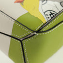 LOEWE × Studio Ghibli Spirited Away Otori Puzzle Bag Leather 2way Auth 165683SM-16