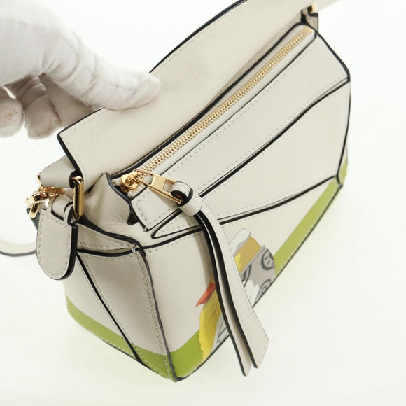 LOEWE × Studio Ghibli Spirited Away Otori Puzzle Bag Leather 2way Auth 165683SM