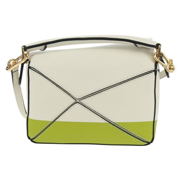 LOEWE × Studio Ghibli Spirited Away Otori Puzzle Bag Leather 2way Auth 165683SM - 0