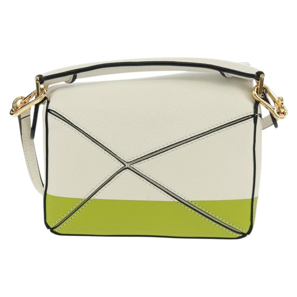 LOEWE × Studio Ghibli Spirited Away Otori Puzzle Bag Leather 2way Auth 165683SM