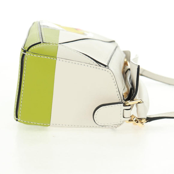 LOEWE × Studio Ghibli Spirited Away Otori Puzzle Bag Leather 2way Auth 165683SM