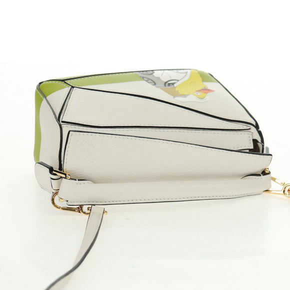 LOEWE × Studio Ghibli Spirited Away Otori Puzzle Bag Leather 2way Auth 165683SM