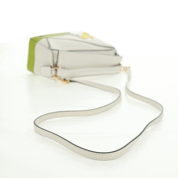 LOEWE × Studio Ghibli Spirited Away Otori Puzzle Bag Leather 2way Auth 165683SM