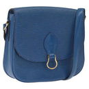 LOUIS VUITTON Epi Saint Cloud GM Shoulder Bag Toledo Blue M52195 LV Auth 165711-1