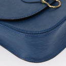 LOUIS VUITTON Epi Saint Cloud GM Shoulder Bag Toledo Blue M52195 LV Auth 165711-15
