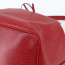 LOUIS VUITTON Epi Petit Noe Shoulder Bag Red M44107 LV Auth 165713-9