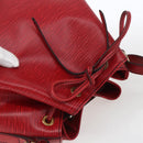 LOUIS VUITTON Epi Petit Noe Shoulder Bag Red M44107 LV Auth 165713-6