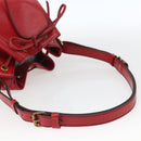 LOUIS VUITTON Epi Petit Noe Shoulder Bag Red M44107 LV Auth 165713-7