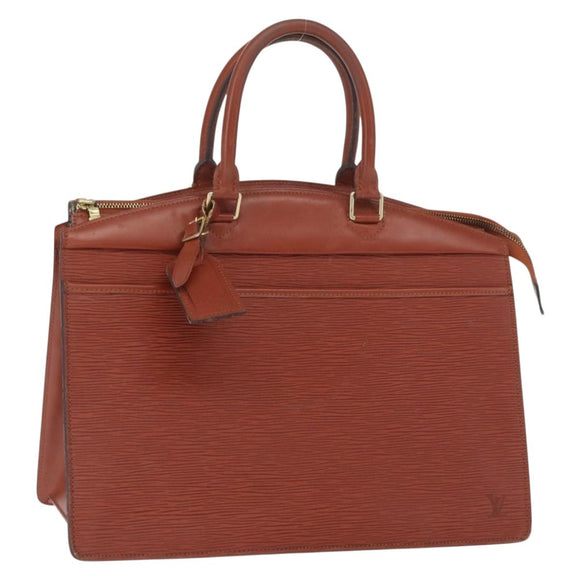 LOUIS VUITTON Epi Riviera Hand Bag Brown M48183 LV Auth 165714