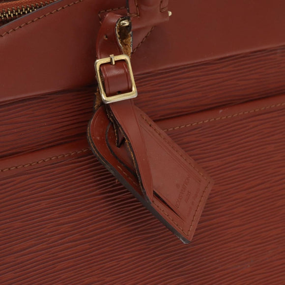 LOUIS VUITTON Epi Riviera Hand Bag Brown M48183 LV Auth 165714