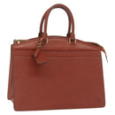 LOUIS VUITTON Epi Riviera Hand Bag Brown M48183 LV Auth 165714-1