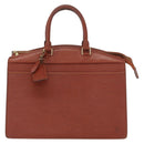 LOUIS VUITTON Epi Riviera Hand Bag Brown M48183 LV Auth 165714-13