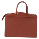 LOUIS VUITTON Epi Riviera Hand Bag Brown M48183 LV Auth 165714-2