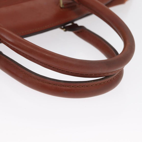 LOUIS VUITTON Epi Riviera Hand Bag Brown M48183 LV Auth 165714