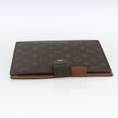 LOUIS VUITTON Monogram Agenda GM Day Planner Cover R20006 LV Auth 165715-3