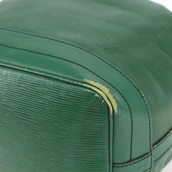 LOUIS VUITTON Epi Noe Shoulder Bag Green M44004 LV Auth 165719