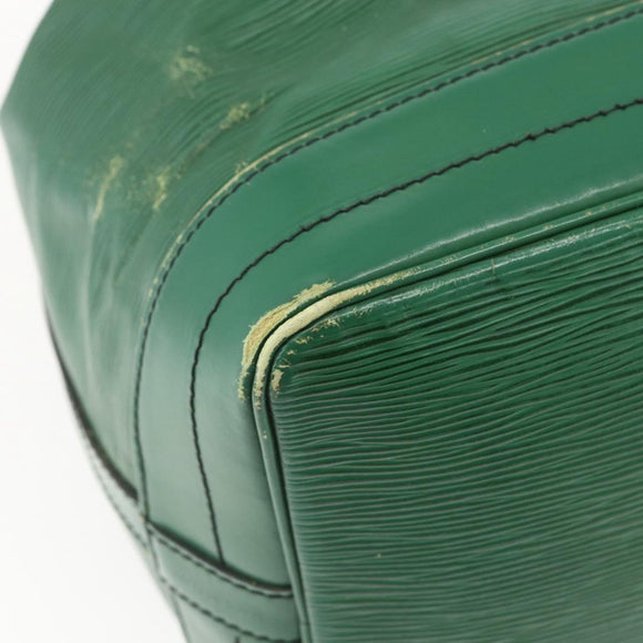 LOUIS VUITTON Epi Noe Shoulder Bag Green M44004 LV Auth 165719