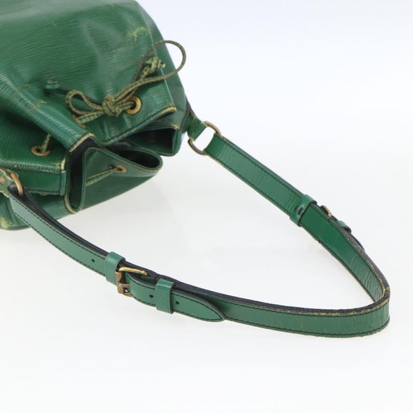 LOUIS VUITTON Epi Noe Shoulder Bag Green M44004 LV Auth 165719
