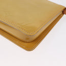 LOUIS VUITTON Monogram Vernis Lexington Accessory Pouch Beige M91010 Auth 165721-16
