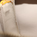 LOUIS VUITTON Monogram Vernis Lexington Accessory Pouch Beige M91010 Auth 165721-12