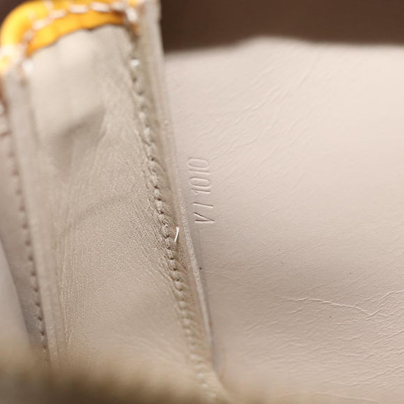 LOUIS VUITTON Monogram Vernis Lexington Accessory Pouch Beige M91010 Auth 165721
