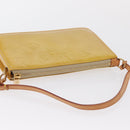 LOUIS VUITTON Monogram Vernis Lexington Accessory Pouch Beige M91010 Auth 165721-6