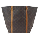 LOUIS VUITTON Monogram Sac Shopping Tote Bag M51108 LV Auth 165723-13
