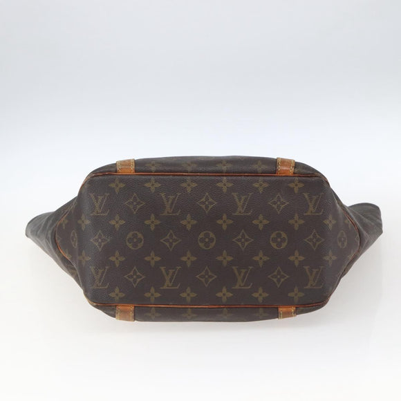 LOUIS VUITTON Monogram Sac Shopping Tote Bag M51108 LV Auth 165723