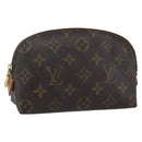 LOUIS VUITTON Monogram Pochette Cosmetic PM Pouch M43998 LV Auth 165727-1