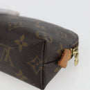 LOUIS VUITTON Monogram Pochette Cosmetic PM Pouch M43998 LV Auth 165727-15