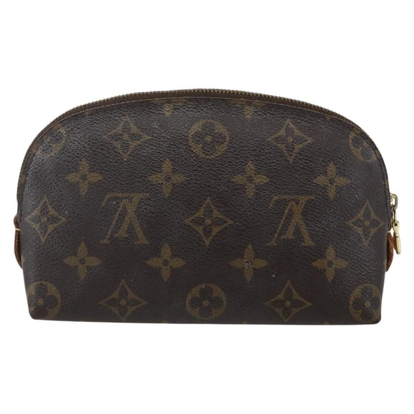 LOUIS VUITTON Monogram Pochette Cosmetic PM Pouch M43998 LV Auth 165727