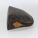 LOUIS VUITTON Monogram Pochette Cosmetic PM Pouch M43998 LV Auth 165727-4
