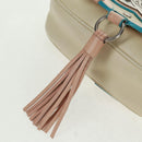 LOEWE Hand Bag Leather Ivory Auth 165728V-19